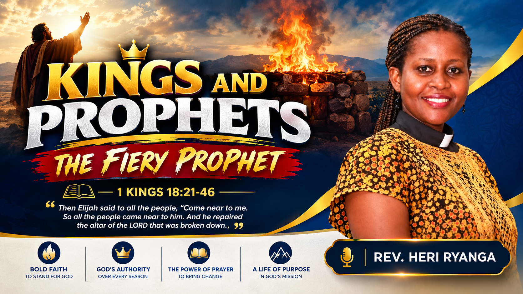 OFFICE SERMON: THE FIERY PROPHET